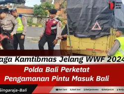Jaga Kamtibmas Jelang WWF 2024 Polda Bali Perketat Pengamanan Pintu Masuk Bali