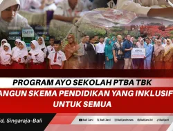 Program Ayo Sekolah PTBA TBK Bangun Skema Pendidikan Yang Inklusif Untuk Semua