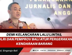 Demi Kelancaran Lalu Lintas, Polri dan Pemprov Bali Atur Pergerakan Kendaraan Barang