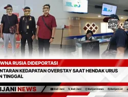 WNA Rusia Dideportasi Lantaran Kedapatan Overstay Saat Hendak Urus Izin Tinggal
