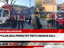 WWF Berlangsung Polda Bali Perketat Pintu Masuk Bali