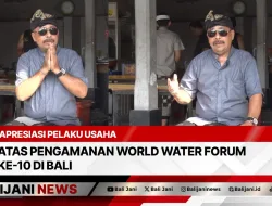 Apresiasi Pelaku Usaha Atas Pengamanan World Water Forum Ke-10 di Bali
