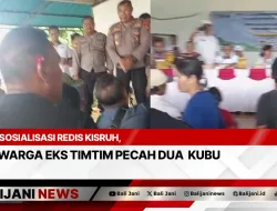 Sosialisasi Redis Kisruh, Warga Eks Timtim Pecah Dua Kubu