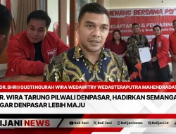 DR. Wira Tarung Pilwali Denpasar, Hadirkan Semangat Baru Agar Denpasar Lebih Maju
