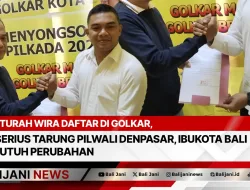 Turah Wira Daftar di Golkar, Serius Tarung Pilwali Denpasar, Ibukota Bali Butuh Perubahan