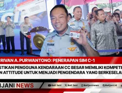 Rivan A. Purwantono: Penerapan SIM C-1 Pastikan Pengguna Kendaraan CC Besar Memiliki Kompetensi dan Attitude untuk Menjadi Pengendara yang Berkeselamatan