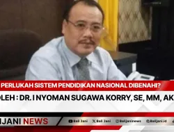 Perlukah Sistem Pendidikan Nasional Dibenahi?