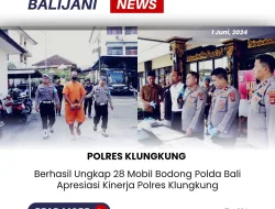 Berhasil Ungkap 28 Mobil Bodong Polda Bali Apresiasi Kinerja Polres Klungkung