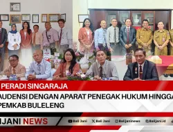 PERADI Singaraja Audensi dengan Aparat Penegak Hukum Hingga Pemkab Buleleng
