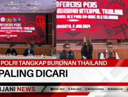 Polri Tangkap Buronan Thailand Paling Dicari