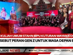 Kuliah Umum STAHN Mpu Kuturan Wayan Koster Sebut Peran Gen Z Untuk Masa Depan Bali