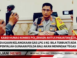 Dugaan kelangkaan Gas LPG 3 Kg Bila Terbukti Ada Penyalah Gunaan Polda Bali Akan Menindak Tegas