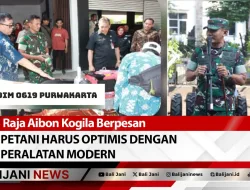 Raja Aibon Kogila Berpesan Petani Harus Optimis dengan Peralatan Modern