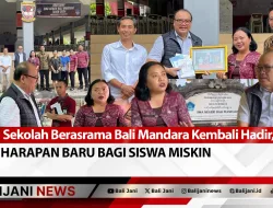Sekolah Berasrama Bali Mandara Kembali Hadir, Harapan Baru Bagi Siswa Miskin