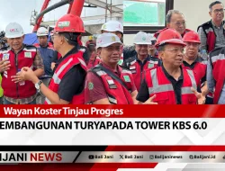 Wayan Koster Tinjau Progres Pembangunan Turyapada Tower KBS 6.0