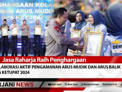 Jasa Raharja Raih Penghargaan Kolaborasi Aktif Pengamanan Arus Mudik dan Arus Balik Ops Ketupat 2024