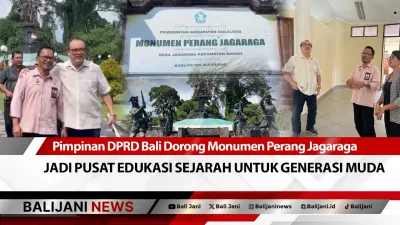 Pimpinan DPRD Bali Dorong Monumen Perang Jagaraga Jadi Pusat Edukasi Sejarah Untuk Generasi Muda