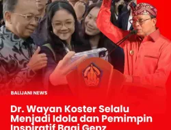 Dr. Wayan Koster Selalu Menjadi Idola dan Pemimpin Inspiratif Bagi Genz