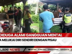 Diduga Alami Gangguan Mental WNA Melukai Diri Sendiri Dengan Pisau