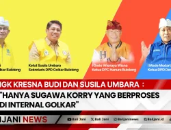 IGK Kresna Budi dan Susila Umbara : “Hanya Sugawa Korry Yang berproses di Internal Golkar”