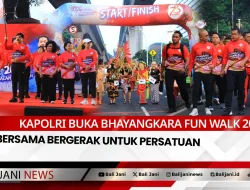 Kapolri Buka Bhayangkara Fun Walk 2024: Bersama Bergerak untuk Persatuan