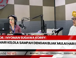 Dr. I Nyoman Sugawa Korry: Mari Kelola Sampah Dengan Bijak Mulai Hari Ini