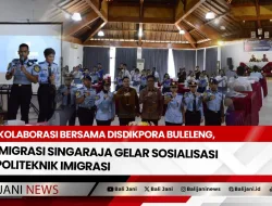 Kolaborasi Bersama Disdikpora Buleleng, Imigrasi Singaraja Gelar Sosialisasi Politeknik Imigrasi