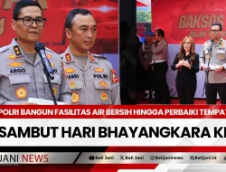 Polri Bangun Fasilitas Air Bersih hingga Perbaiki Tempat Ibadah Sambut Hari Bhayangkara ke-78