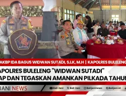 Kapolres Buleleng “Widwan Sutadi” Siap dan Tegaskan Amankan Pilkada Tahun 2024