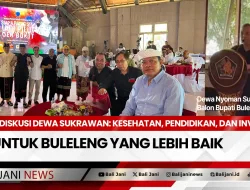 Diskusi Dewa Sukrawan: Kesehatan, Pendidikan, dan Investasi Untuk Buleleng yang Lebih Baik