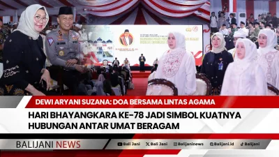 Dewi Aryani Suzana: Doa Bersama Lintas Agama Hari Bhayangkara ke-78 Jadi Simbol Kuatnya Hubungan Antar Umat Beragama