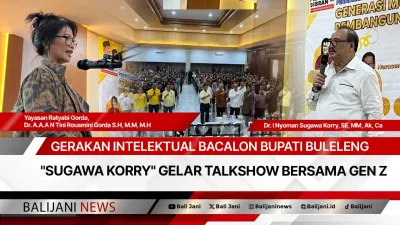 Gerakan Intelektual Bacalon Bupati Buleleng “Sugawa Korry” Gelar Talkshow Bersama Gen Z