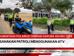 Subsatgas Polairud Operasi Gapura Agung 2024 Laksanakan Patroli menggunakan ATV