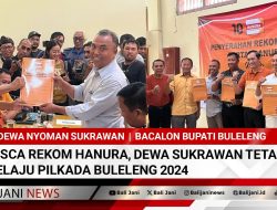 Pasca Rekom Hanura, Dewa Sukrawan Tetap Melaju Pilkada Buleleng 2024