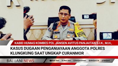 Kasus Dugaan Penganiayaan Anggota Polres Klungkung Saat Ungkap Curanmor