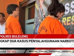 Polres Buleleng Ungkap Dua Kasus Penyalahgunaan Narkotika