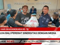 Hari Bhayangkara Ke-78 Polda Bali Pererat Sinergitas Dengan Media