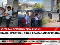 Koper Tak Bertuan Di Penarungan Polda Bali Pastikan Tidak Ada Barang Berbahaya