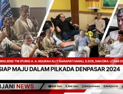 Brigjend TNI (Purn) A. A. Ngurah Alit Narapati Manu, S.Sos, dan Dra. Utami Dwi Suryadi Siap Maju dalam Pilkada Denpasar 2024