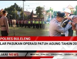 Polres Buleleng Gelar Pasukan Operasi Patuh Agung Tahun 2024