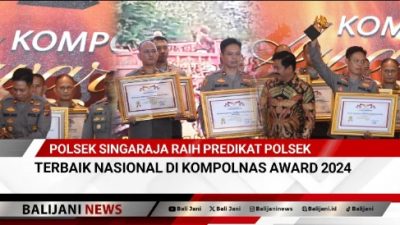 Polsek Singaraja Raih Predikat Polsek Terbaik Nasional di Kompolnas Award 2024