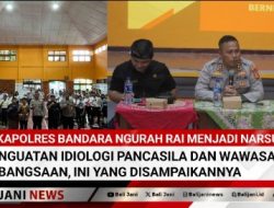 Kapolres Bandara Ngurah Rai Menjadi Narsum Penguatan Idiologi Pancasila dan Wawasan Kebangsaan, Ini yang Disampaikannya