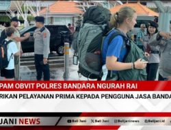 Pam Obvit Polres Bandara Ngurah Rai Berikan Pelayanan Prima kepada Pengguna Jasa Bandara