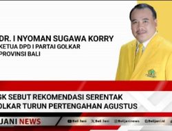 SGK Sebut Rekomendasi Serentak Golkar Turun Pertengahan Agustus