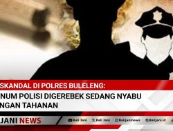 Skandal di Polres Buleleng: Oknum Polisi Digerebek Sedang Nyabu dengan Tahanan