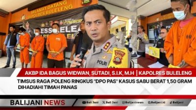 Timsus Raga Poleng Ringkus “DPO PAS” Kasus Sabu Berat 1,50 Gram dihadiahi Timah Panas