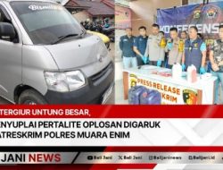Tergiur Untung Besar, Penyuplai Pertalite Oplosan Digaruk Satreskrim Polres Muara Enim
