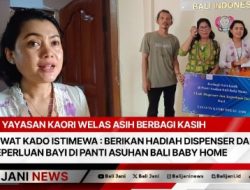 Yayasan Kaori Welas Asih Berbagi Kasih Lewat Kado Istimewa : Berikan Hadiah Dispenser dan Keperluan Bayi di Panti Asuhan Bali Baby Home