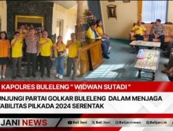 Kapolres Buleleng ” Widwan Sutadi ” Kunjungi Partai Golkar Buleleng Dalam Menjaga Stabilitas Pilkada 2024 Serentak