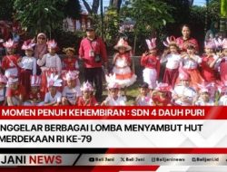 Momen Penuh Kehembiran : SDN 4 Dauh Puri Menggelar Berbagai Lomba Menyambut HUT Kemerdekaan RI Ke-79